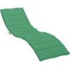 vidaXL Decor* Sun Lounger Cushion Green 78.7