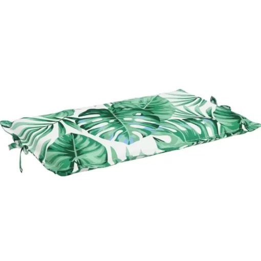 vidaXL Decor* Sun Lounger Cushion Leaf Pattern Oxford Fabric