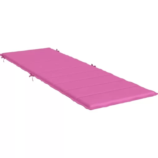 vidaXL Decor* Sun Lounger Cushion Pink Oxford Fabric