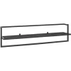 vidaXL Bathroom Accessories* Towel Rack Black 37.4