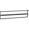 vidaXL Bathroom Accessories* Towel Rack Black 37.4