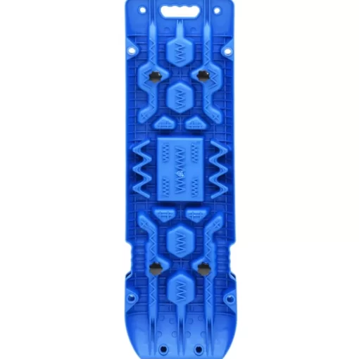 vidaXL Emergency Preparedness* Traction Boards 2 Pcs Blue 42.1"X12.2"X2.8" Nylon