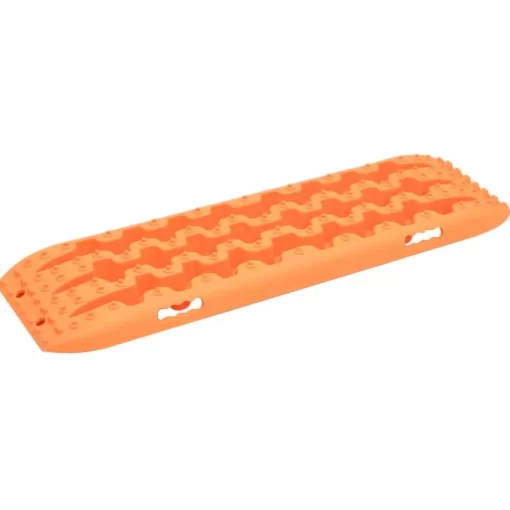 vidaXL Emergency Preparedness* Traction Boards 2 Pcs Orange 41.7"X12"X2.8" Nylon