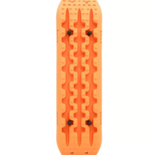 vidaXL Emergency Preparedness* Traction Boards 2 Pcs Orange 41.7"X12"X2.8" Nylon