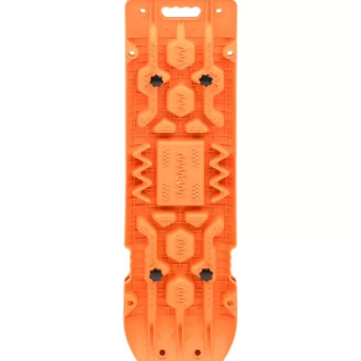 vidaXL Emergency Preparedness* Traction Boards 2 Pcs Orange 42.1"X12.2"X2.8" Nylon