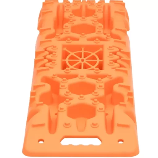 vidaXL Emergency Preparedness* Traction Boards 2 Pcs Orange 42.1"X12.2"X2.8" Nylon