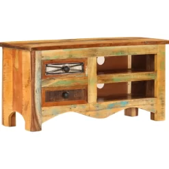 vidaXL Tv Benches & Tv Stands* Tv Stand 31.5"X11.8"X15.7" Solid Wood Reclaimed