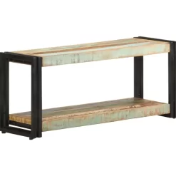 vidaXL Tv Benches & Tv Stands* Tv Stand 35.4"X11.8"X15.7" Solid Wood Reclaimed