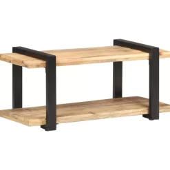 vidaXL Tv Benches & Tv Stands* Tv Stand 35.4"X15.7"X15.7" Rough Mango Wood