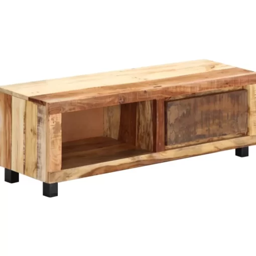 vidaXL Tv Benches & Tv Stands* Tv Stand 39.4"X11.8"X13" Solid Wood Reclaimed