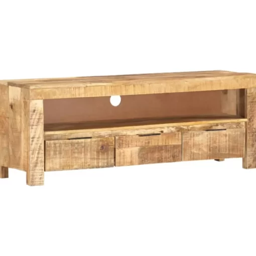 vidaXL Tv Benches & Tv Stands* Tv Stand 43.3"X11.8"X15.7" Rough Mango Wood