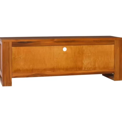 vidaXL Tv Benches & Tv Stands* Tv Stand 43.3"X11.8"X15.7" Solid Wood Teak