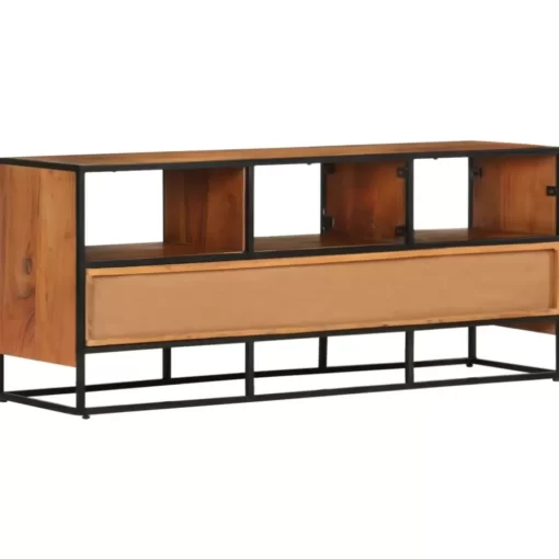 vidaXL Tv Benches & Tv Stands* Tv Stand 43.3"X11.8"X17.7" Solid Wood Acacia