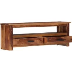 vidaXL Tv Benches & Tv Stands* Tv Stand 46.5"X11.8"X15.7" Solid Wood Sheesham