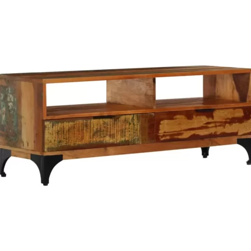 vidaXL Tv Benches & Tv Stands* Tv Stand 46.5"X13.8"X17.7" Solid Wood Reclaimed