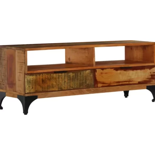 vidaXL Tv Benches & Tv Stands* Tv Stand 46.5"X13.8"X17.7" Solid Wood Reclaimed