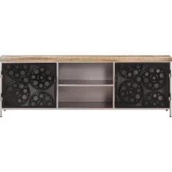 vidaXL Tv Benches & Tv Stands* Tv Stand 47.2"X11.8"X15.7" Rough Mango Wood