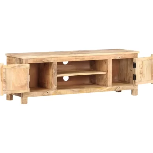 vidaXL Tv Benches & Tv Stands* Tv Stand 47.2"X11.8"X15.7" Rough Mango Wood