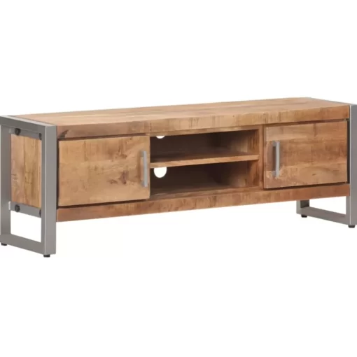 vidaXL Tv Benches & Tv Stands* Tv Stand 47.2"X11.8"X15.7" Rough Mango Wood