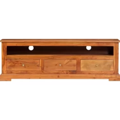 vidaXL Tv Benches & Tv Stands* Tv Stand 47.2"X11.8"X15.7" Solid Wood Acacia