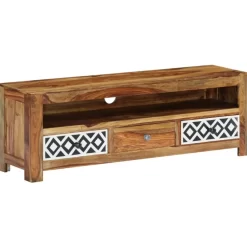 vidaXL Tv Benches & Tv Stands* Tv Stand 47.2"X11.8"X15.7" Solid Wood Sheesham