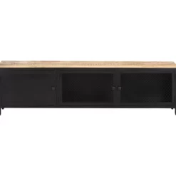 vidaXL Tv Benches & Tv Stands* Tv Stand 51.2"X11.8"X14.6" Solid Rough Mango Wood