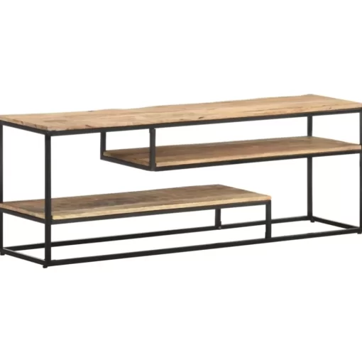 vidaXL Tv Benches & Tv Stands* Tv Stand 51.2"X11.8"X17.7" Rough Mango Wood