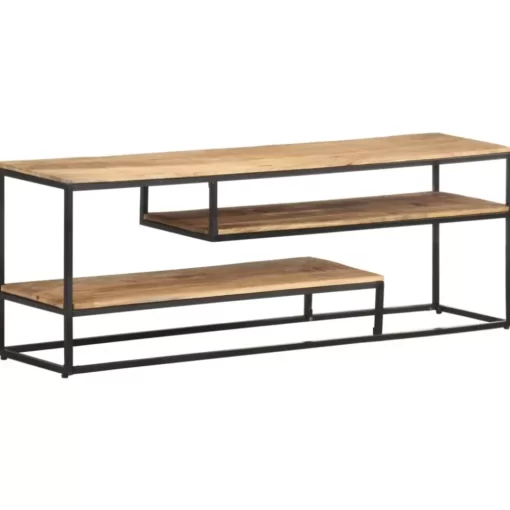 vidaXL Tv Benches & Tv Stands* Tv Stand 51.2"X11.8"X17.7" Rough Mango Wood