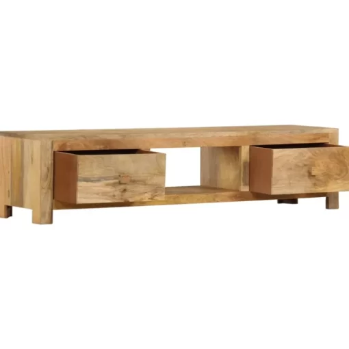 vidaXL Tv Benches & Tv Stands* Tv Stand 55.1"X11.8"X12.6" Solid Wood Mango