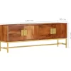 vidaXL Tv Benches & Tv Stands* Tv Stand 55.1