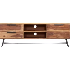 vidaXL Tv Benches & Tv Stands* Tv Stand 55.1"X11"X18.5" Solid Wood Sheesham