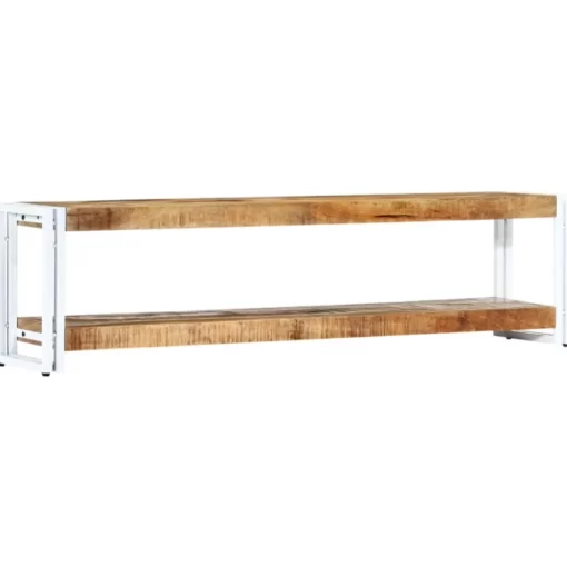 vidaXL Tv Benches & Tv Stands* Tv Stand 59.1"X11.8"X15.7" Solid Wood Mango