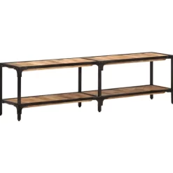 vidaXL Tv Benches & Tv Stands* Tv Stand 59.1"X11.8"X16.1" Solid Wood Mango