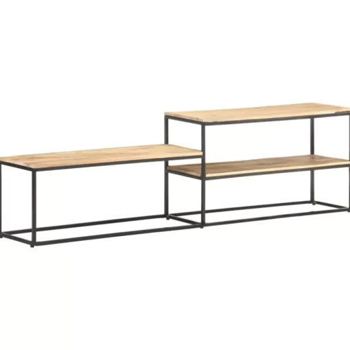 vidaXL Tv Benches & Tv Stands* Tv Stand 70.9"X11.8"X19.7" Rough Mango Wood