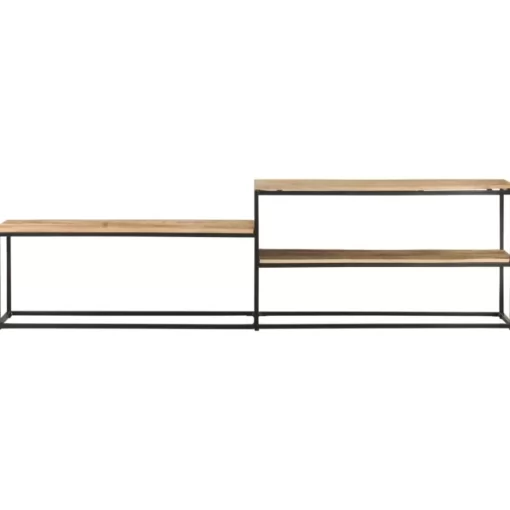 vidaXL Tv Benches & Tv Stands* Tv Stand 70.9"X11.8"X19.7" Rough Mango Wood