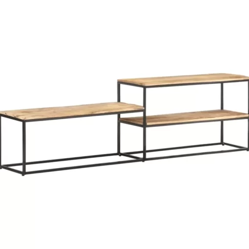 vidaXL Tv Benches & Tv Stands* Tv Stand 70.9"X11.8"X19.7" Rough Mango Wood