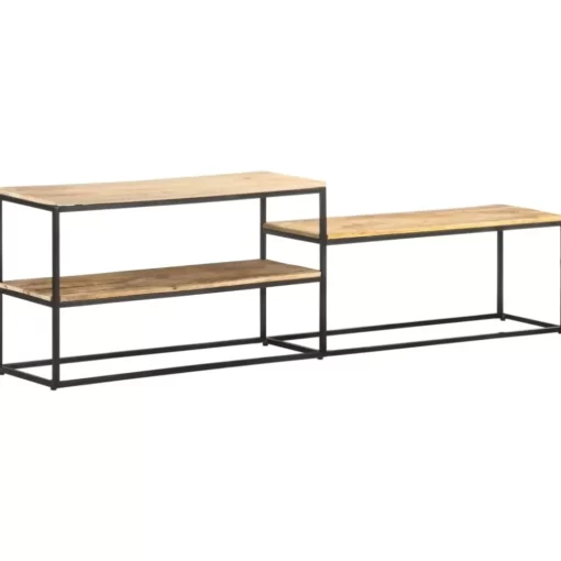 vidaXL Tv Benches & Tv Stands* Tv Stand 70.9"X11.8"X19.7" Rough Mango Wood