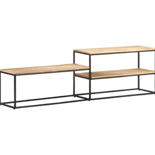 vidaXL Tv Benches & Tv Stands* Tv Stand 70.9"X11.8"X19.7" Rough Mango Wood