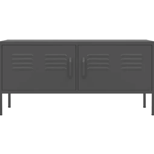 vidaXL Tv Benches & Tv Stands* Tv Stand Anthracite 41.3"X13.8"X19.7" Steel