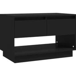 vidaXL Tv Benches & Tv Stands* Tv Stand Black 27.6"X16.1"X17.3" Engineered Wood