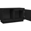 vidaXL Tv Benches & Tv Stands* Tv Stand Black 29.1