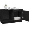 vidaXL Tv Benches & Tv Stands* Tv Stand Black 29.1