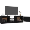 vidaXL Tv Benches & Tv Stands* Tv Stand Black 47.2