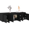 vidaXL Tv Benches & Tv Stands* Tv Stand Black 47.2