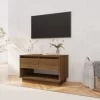 vidaXL Tv Benches & Tv Stands* Tv Stand Brown Oak 27.6