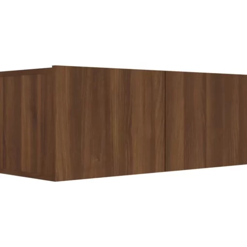 vidaXL Tv Benches & Tv Stands* Tv Stand Brown Oak 31.5"X11.8"X11.8" Engineered Wood