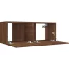 vidaXL Tv Benches & Tv Stands* Tv Stand Brown Oak 31.5