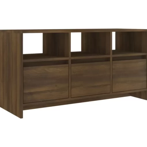 vidaXL Tv Benches & Tv Stands* Tv Stand Brown Oak 40.2"X14.8"X20.7" Engineered Wood