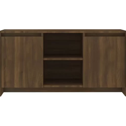 vidaXL Tv Benches & Tv Stands* Tv Stand Brown Oak 40.2"X14.8"X20.7" Engineered Wood