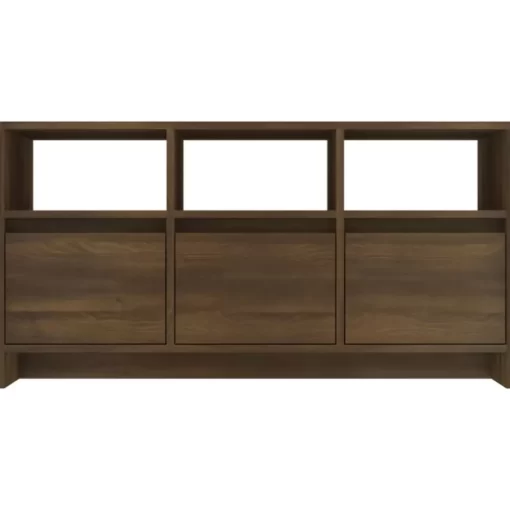 vidaXL Tv Benches & Tv Stands* Tv Stand Brown Oak 40.2"X14.8"X20.7" Engineered Wood